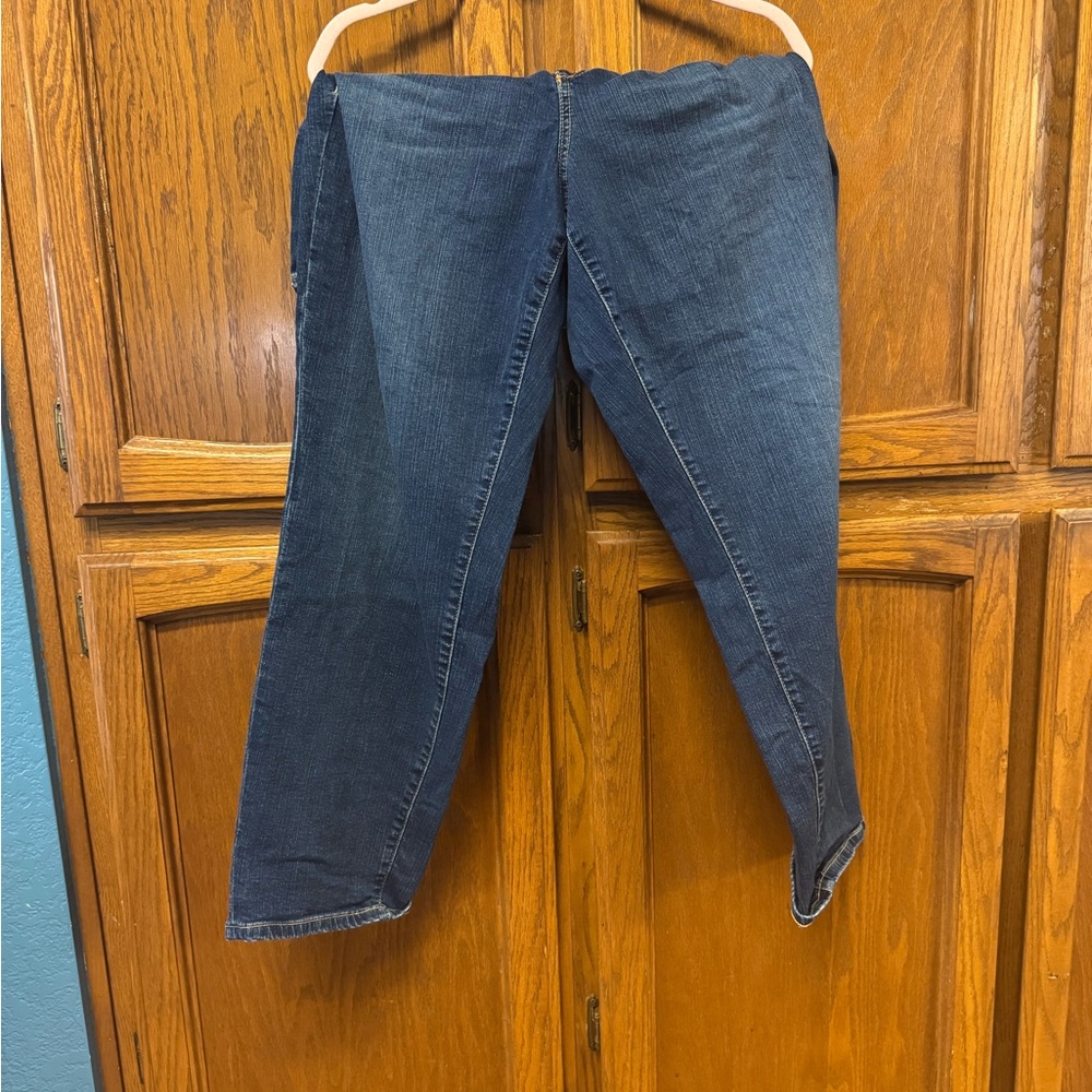 Torrid Dark Blue Straight Leg Jeans